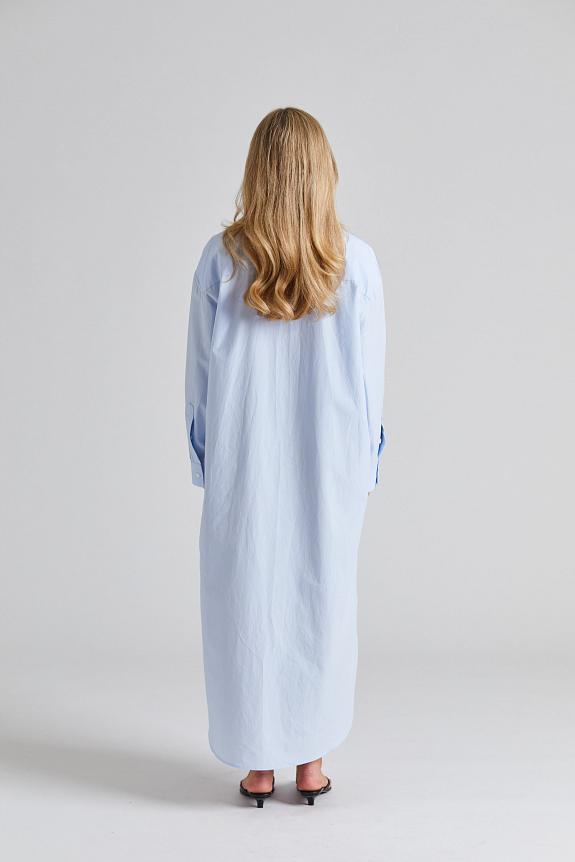 Viktoria Chan Kaz Shirt Dress Blue-1